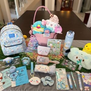 Sanrio Easter Basket Cinnamoroll Pochacco Loungefly Kawaii Gift